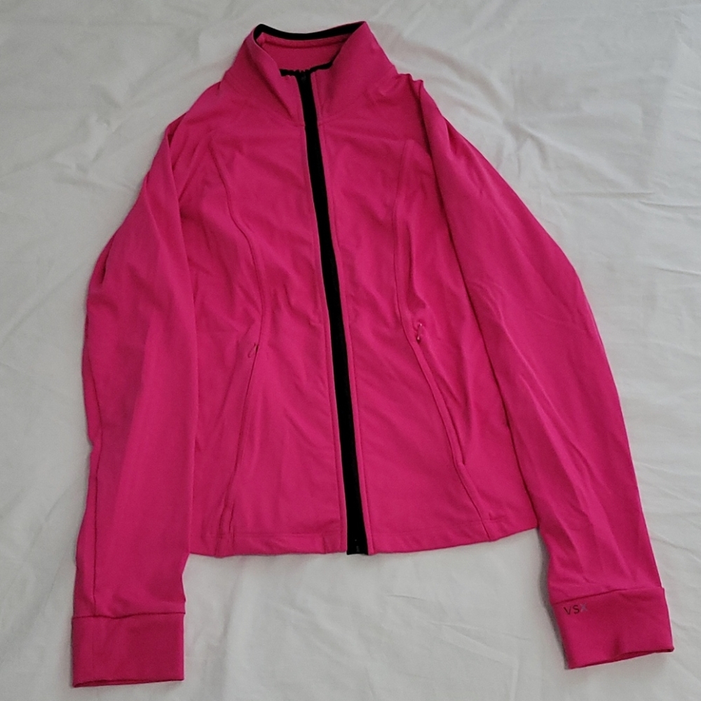 Vsx sexy sport pink running jacket victoria secret